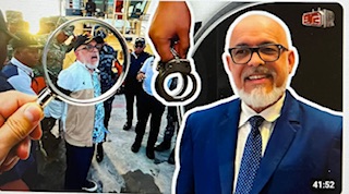 El comunicador Ángel Martínez tras la reja,,,,