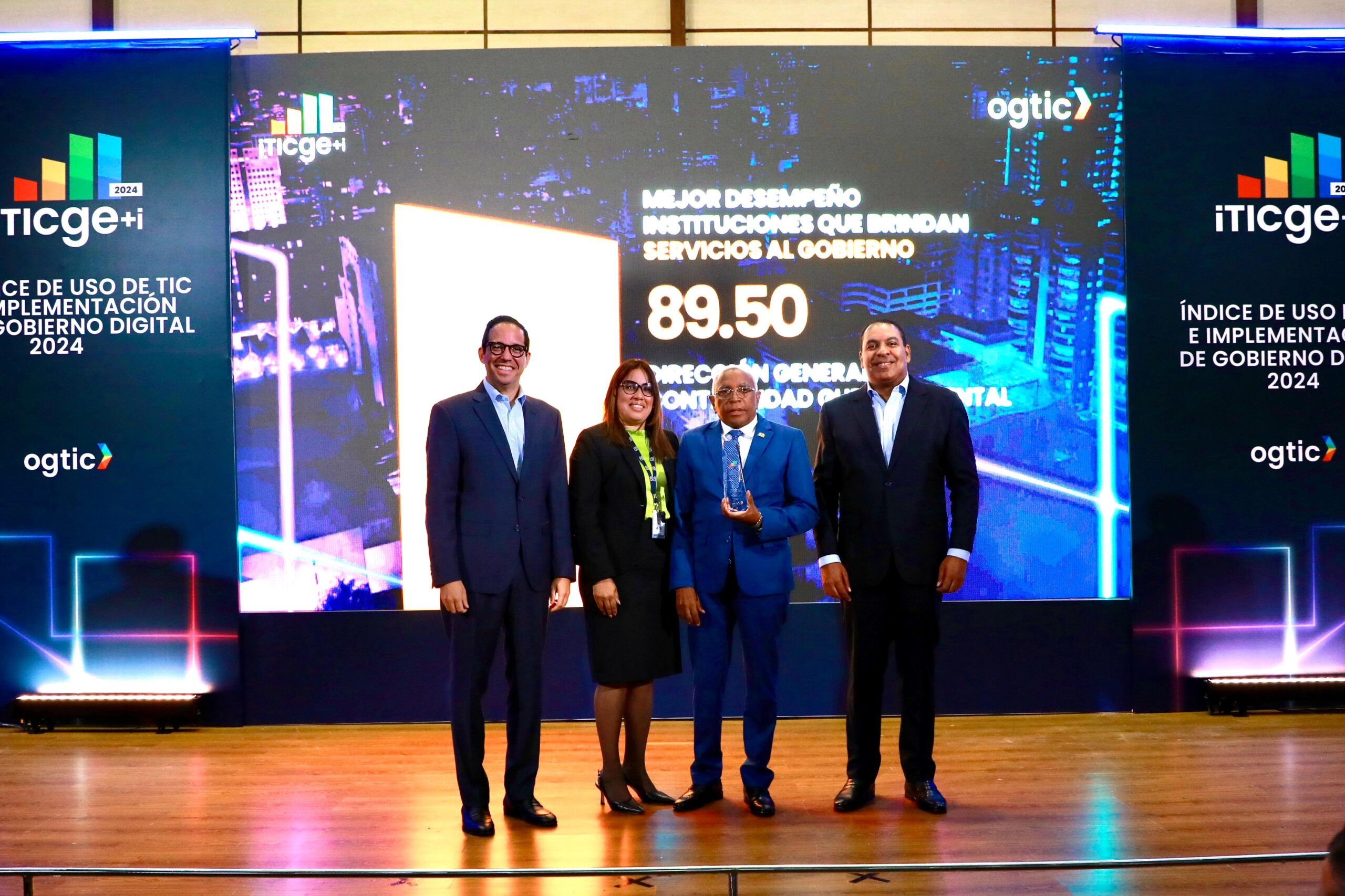 OGTIC premia avances en transformación digital e innovación  gubernamental