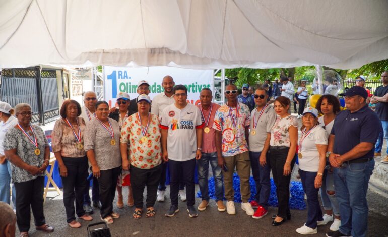 Urbanización Los Trinitarios dedica primeras olimpíadas al alcalde Dío Astacio