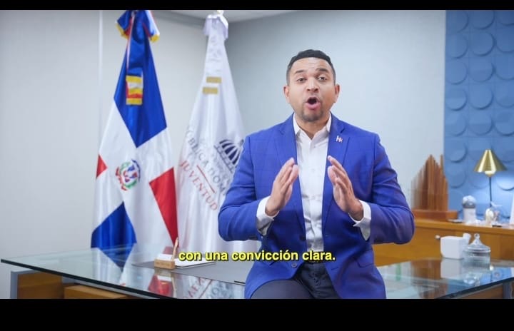 Carlos Valdez presenta balance de su primer año al frente del  Ministerio de la Juventud