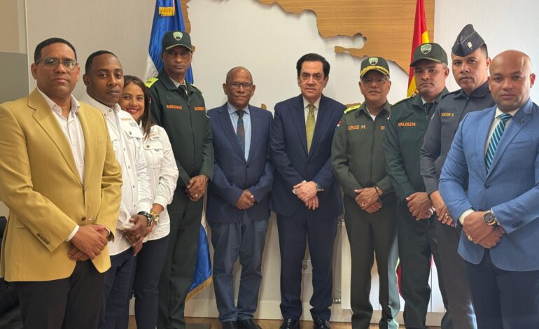 DIGESETT encabeza visita oficial a la Embajada Dominicana en España con ocasión a referenciación internacional en seguridad vial