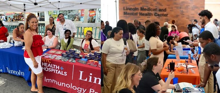 Hospital Lincoln realiza feria de empleos y encuentros en El Bronx