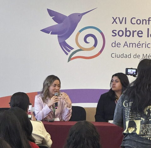 Gloria Reyes presenta en México estrategia dominicana para erradicar sobrecarga de cuidados en niñas y adolescentes