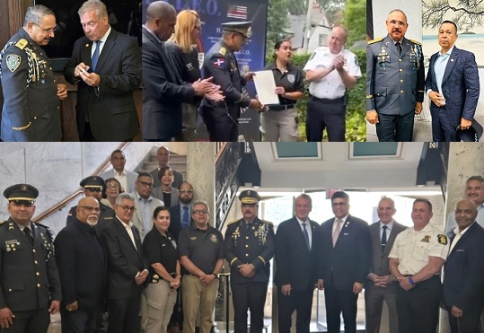 Subdirector PN-RD participa en NY del «National Night Out»