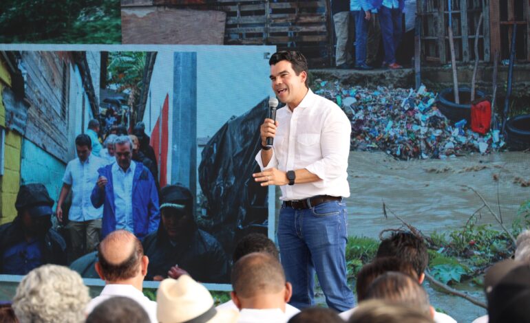 Presidente Abinader presenta avances del saneamiento del Arroyo Gurabo