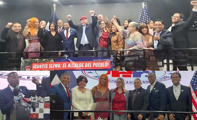 Candidato republicano alcaldía NYC sostiene encuentro con dominicanos en Alto Manhattan; deciden apoyarlo
