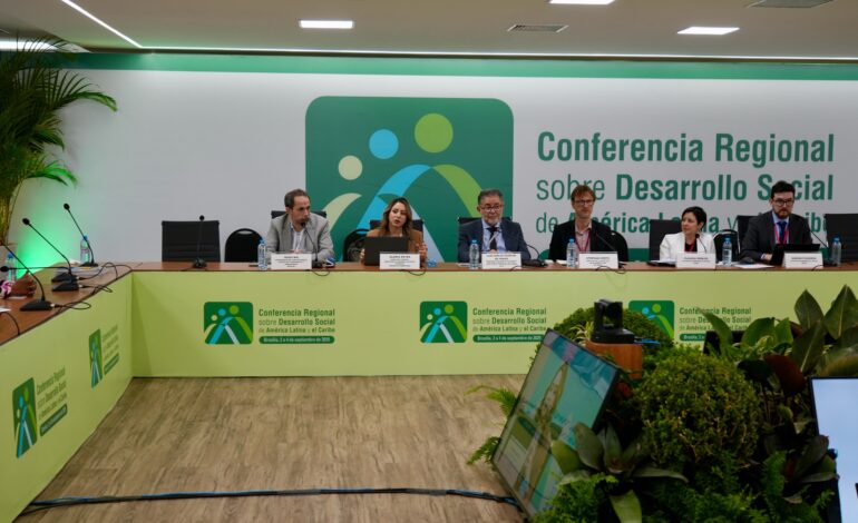 República Dominicana en la CEPAL: “La protección social debe asumirse como inversión estratégica, no como gasto residual”