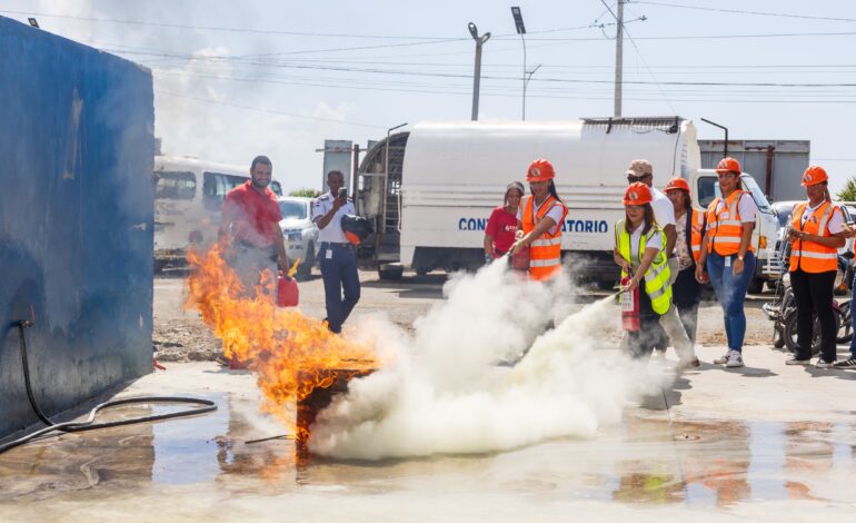 DGM fortalece su capacidad de respuesta con taller de prevención y control de incendios