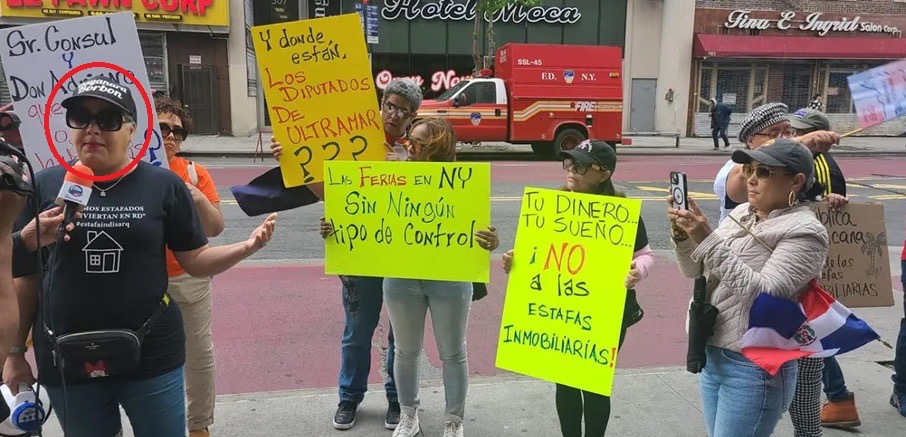 Vocera grupos populares NYC llama asistir este viernes protesta frente consulado RD