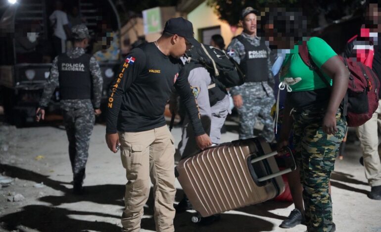 DGM junto a Fuerzas de Seguridad detienen 1,162 y repatrían 1,052 extranjeros indocumentados