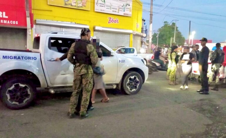 DGM despliega gestión de control migratorio y detuvo 923 indocumentados y deportó 967