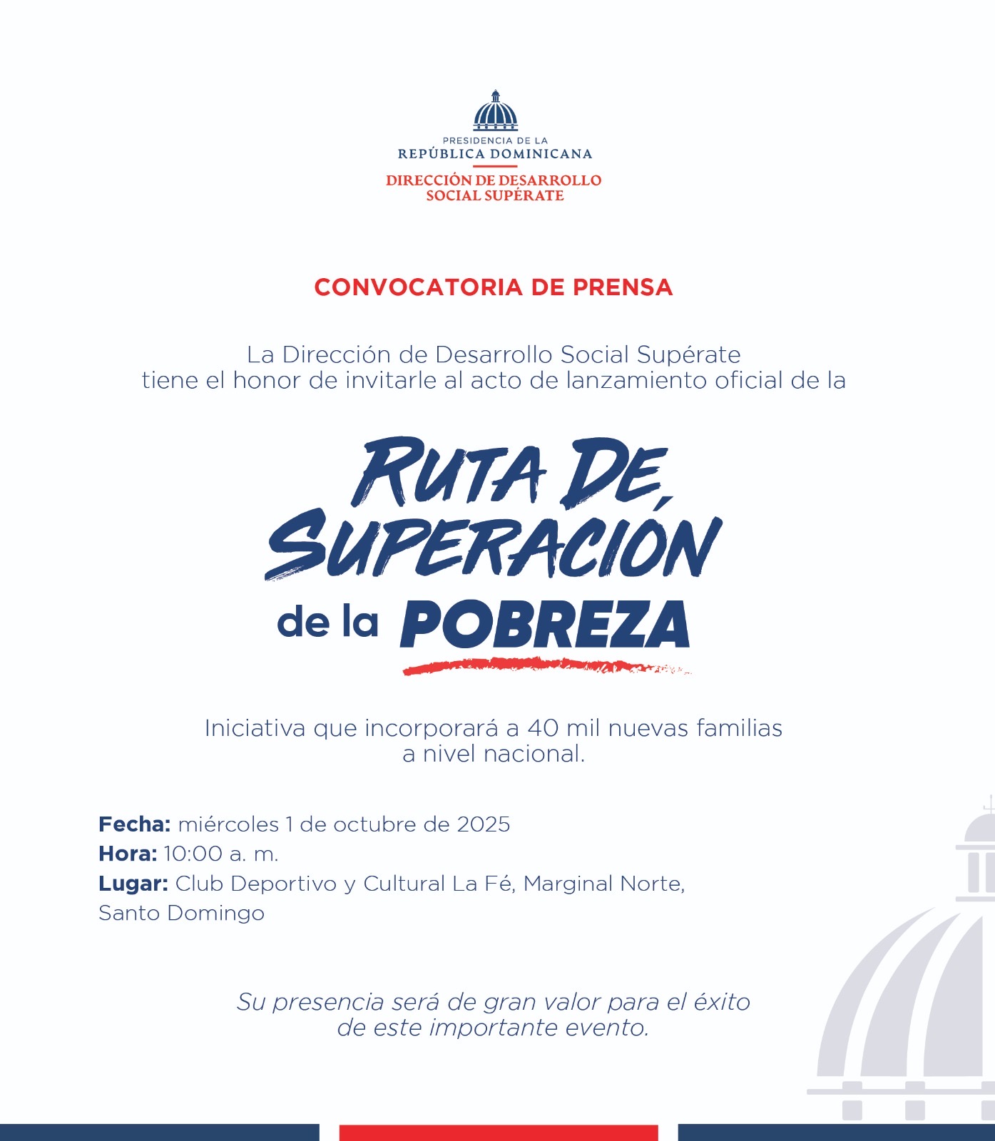 Convocatoria de Prensa