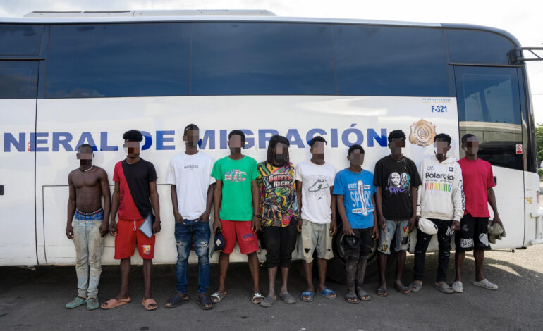 DGM detiene 1,554 extranjeros indocumentados en operativos migratorios en el territorio nacional