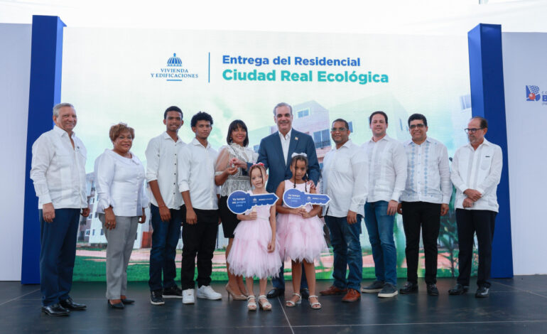 Presidente Abinader supera las 20,000 viviendas entregadas