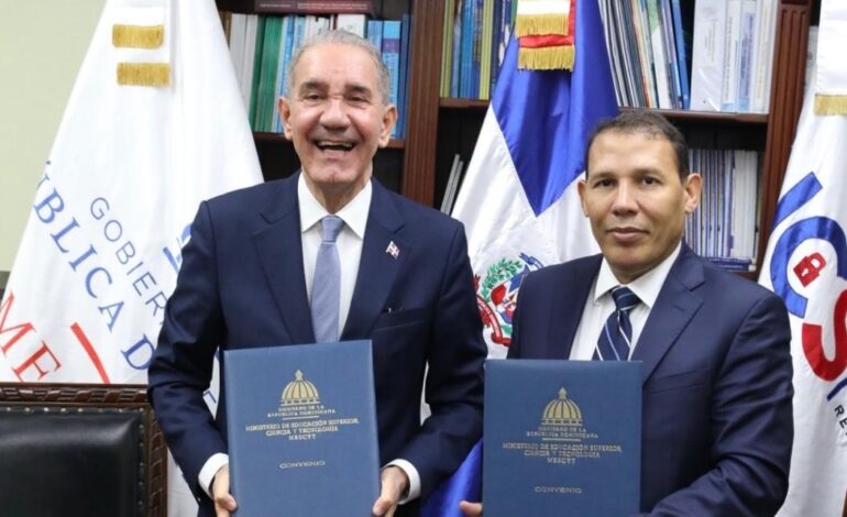 MESCYT y Centro Nacional de Ciberseguridad (CNCS) firman Acuerdo de Cooperación Interinstitucional para fortalecer la innovación y la protección digital en República Dominicana