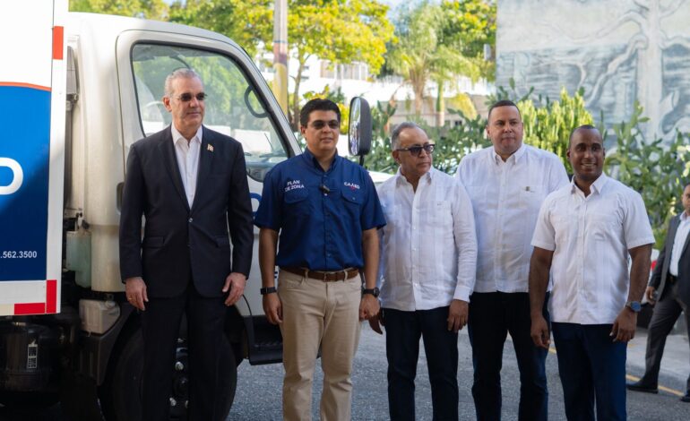 Presidente Abinader y Fellito avanzan en transformación del servicio de agua con el nuevo Plan de Zona en GSD*