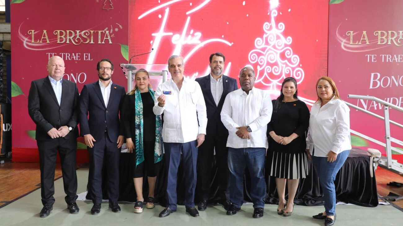 Presidente Abinader lanza el Bono Navideño 2025 para 2.6 millones de dominicanos