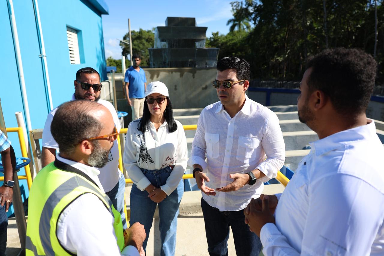 Wellington Arnaud anuncia que en diciembre se comenzará a probar el nuevo acueducto de Monción