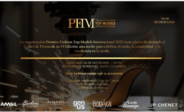 Top Models Internacional 2025 invita  la Prensa a evento