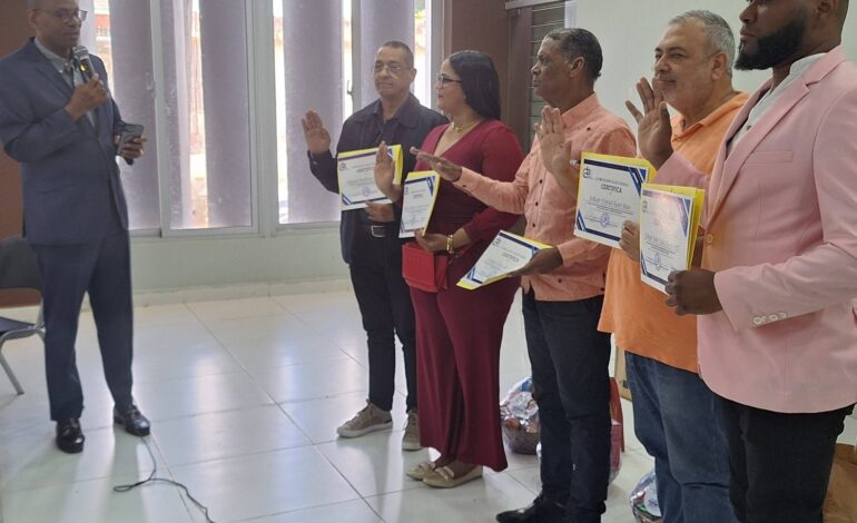 Juramentan directiva del CDP Hato Mayor