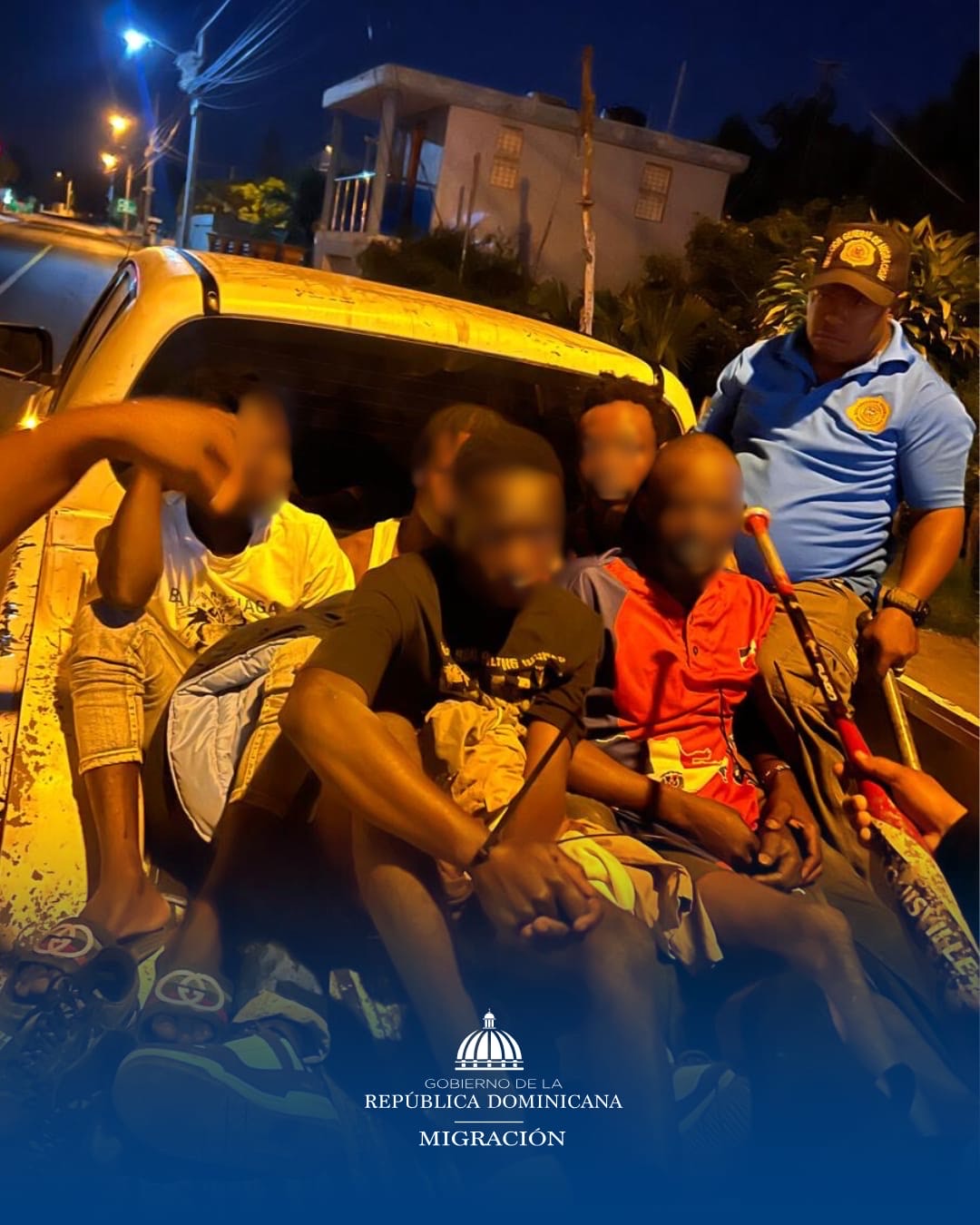 En zonas urbanas, rurales y fronterizas la DGM detiene este miércoles 947 extranjeros irregulares y deporta 768