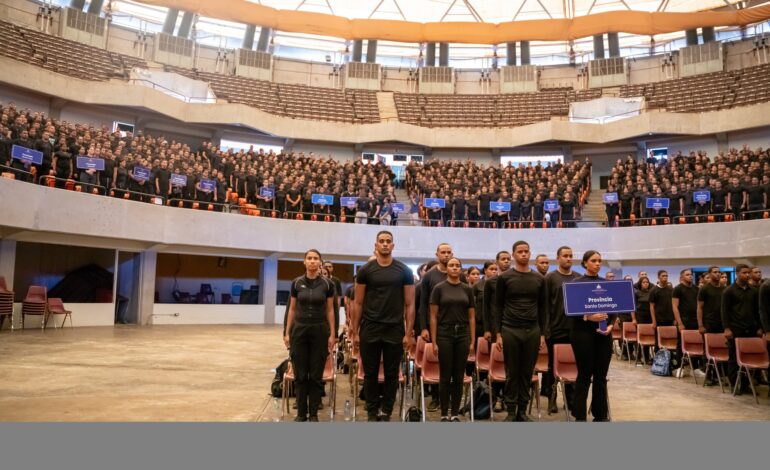 Este viernes Presidente Luis Abinader graduará a 865 nuevos Agentes de Interdicción Migratoria