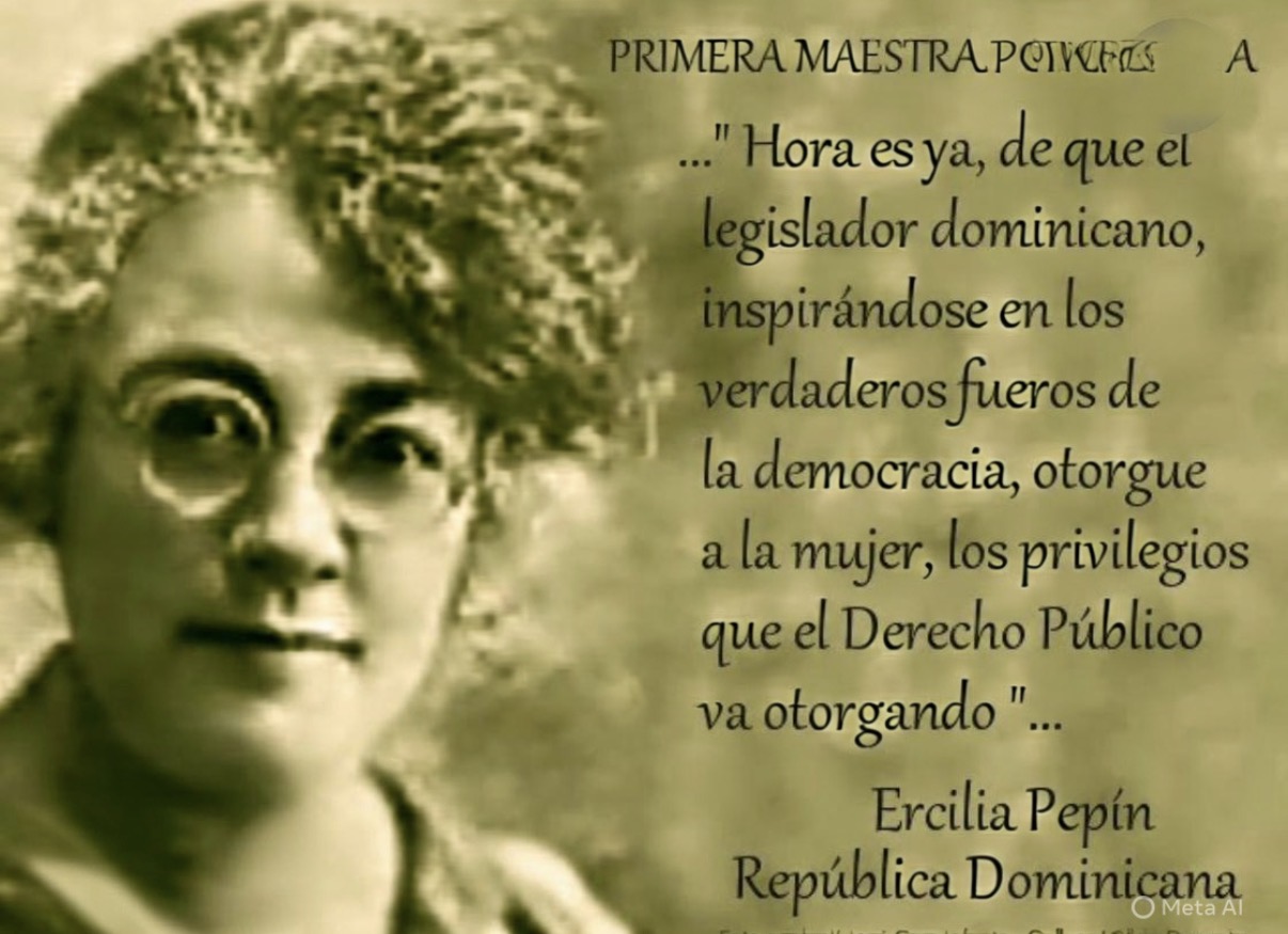 Ercilia Pepín Prócer de la Patria