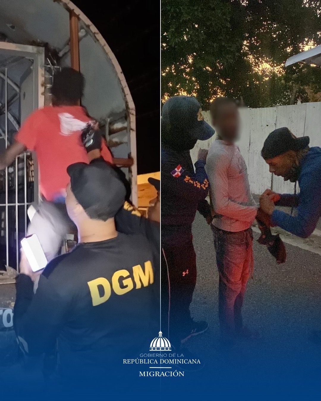 Detienen este lunes a 1,015 extranjeros indocumentados;  deportan 992 por los pasos fronterizos con Haití