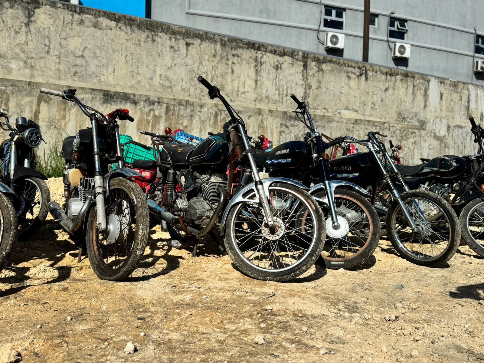 DIGESETT recupera 30 motocicletas que fueron reportadas como robadas