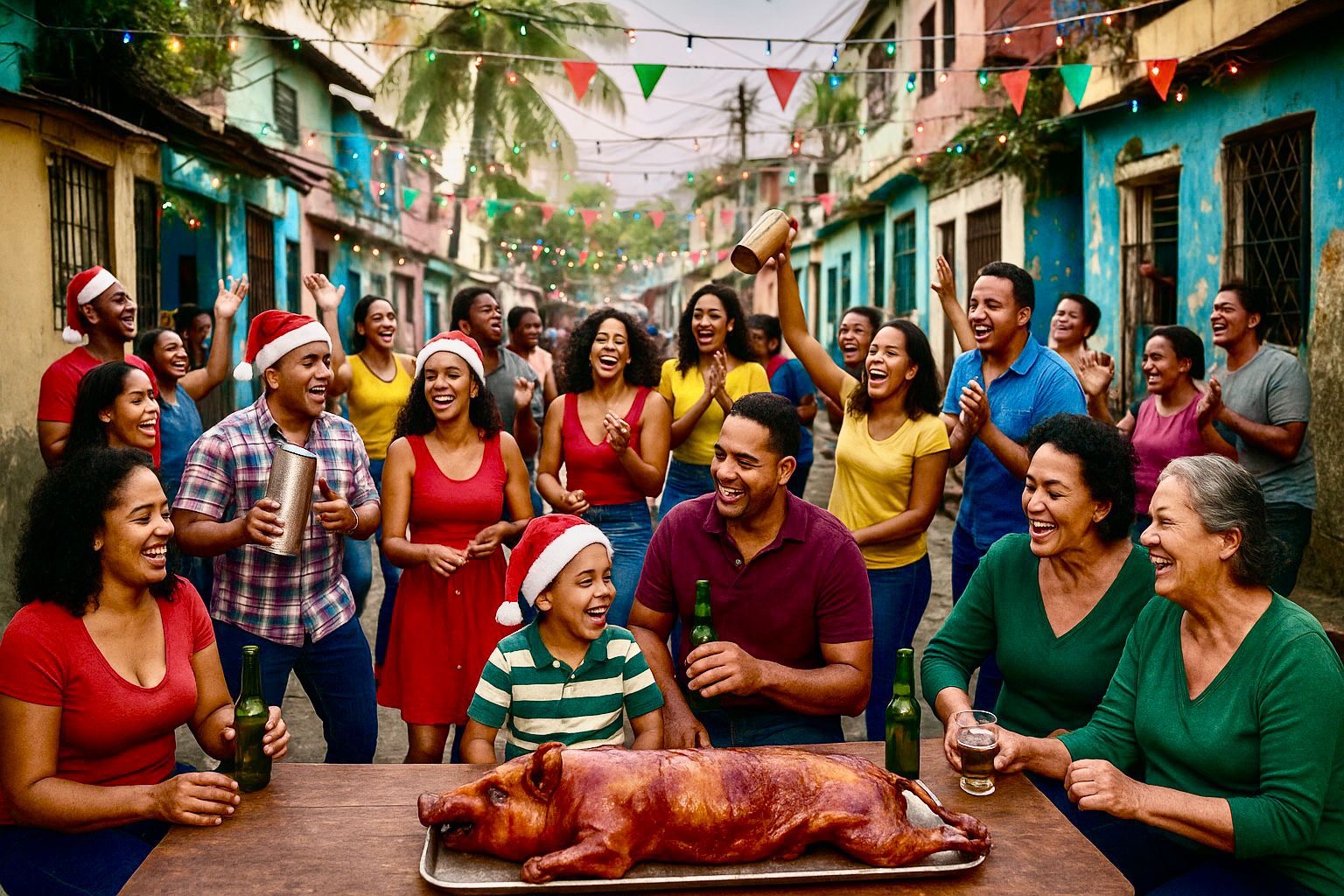 Con la Navidad dominicana regresa la alegría