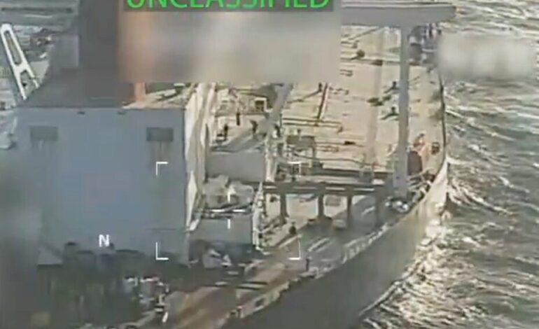 Rusia exhije a EEUU explique incautacion de buque