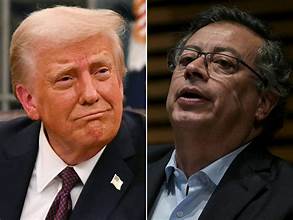 Trump y Petro anuncian encuentro.
