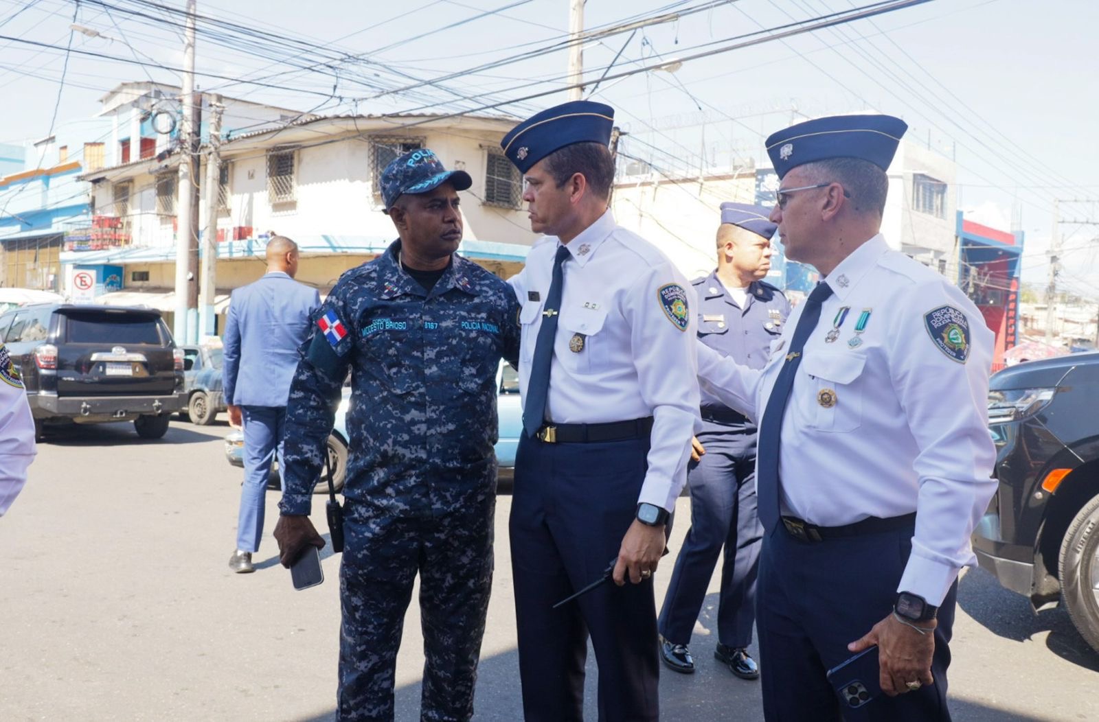Director de la policía frente a operativo sobre apagón nacional