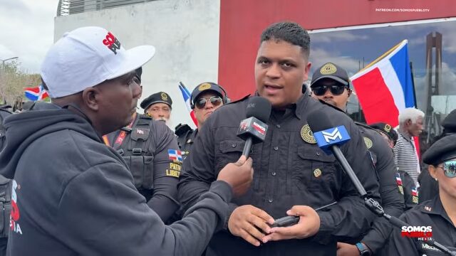 Antigua orden Dominicana marcha en Los Mina