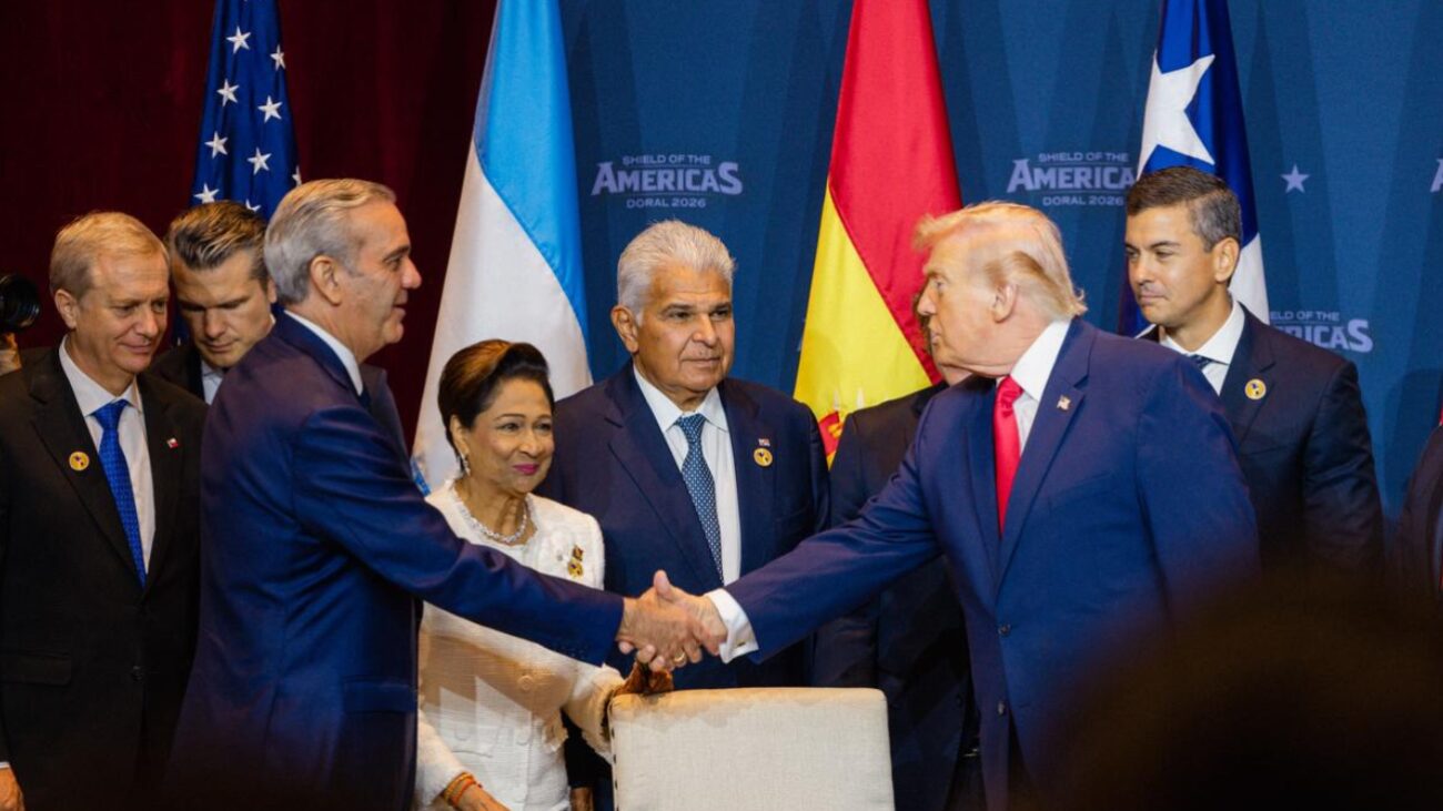 Presidente Abinader participa en firma  contra carteles del narcotráfico