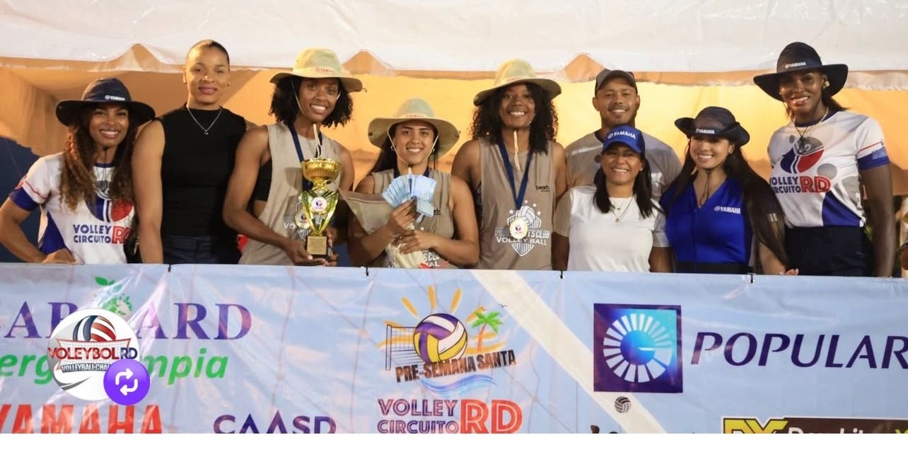 Ganadores marcan el ritmo en la 5ta edición del VolleyCircuito RD.