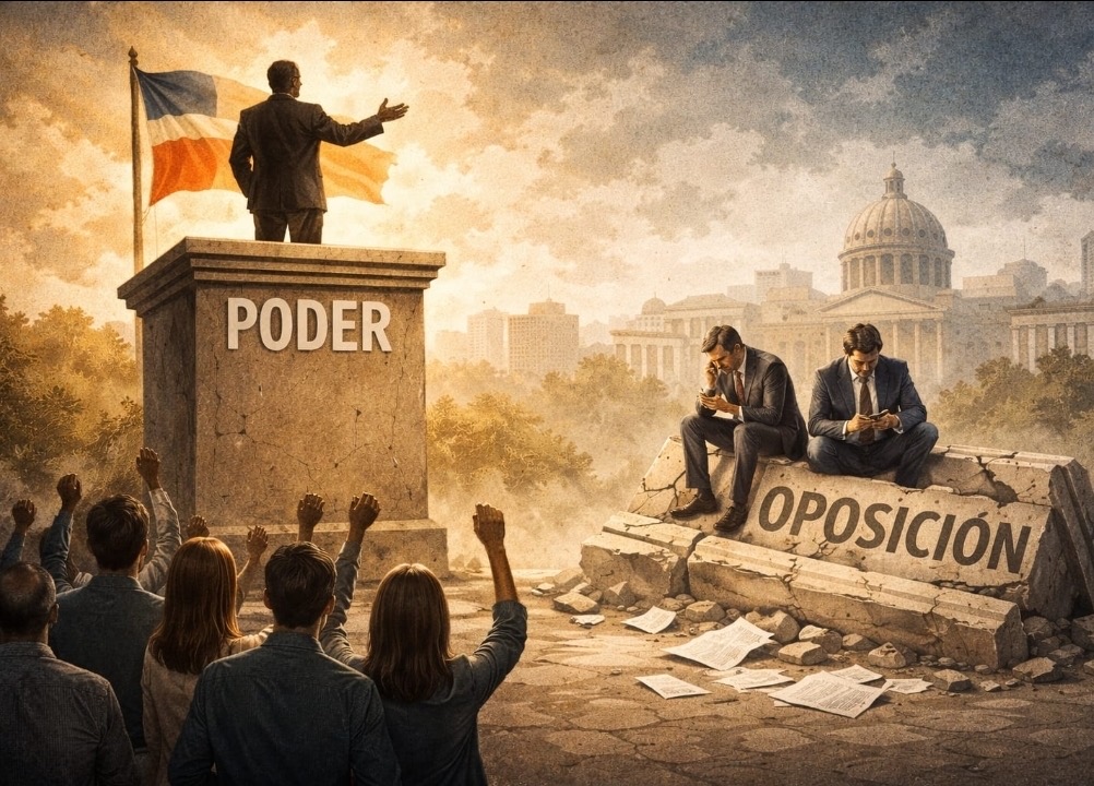 El vacío del contra peso.