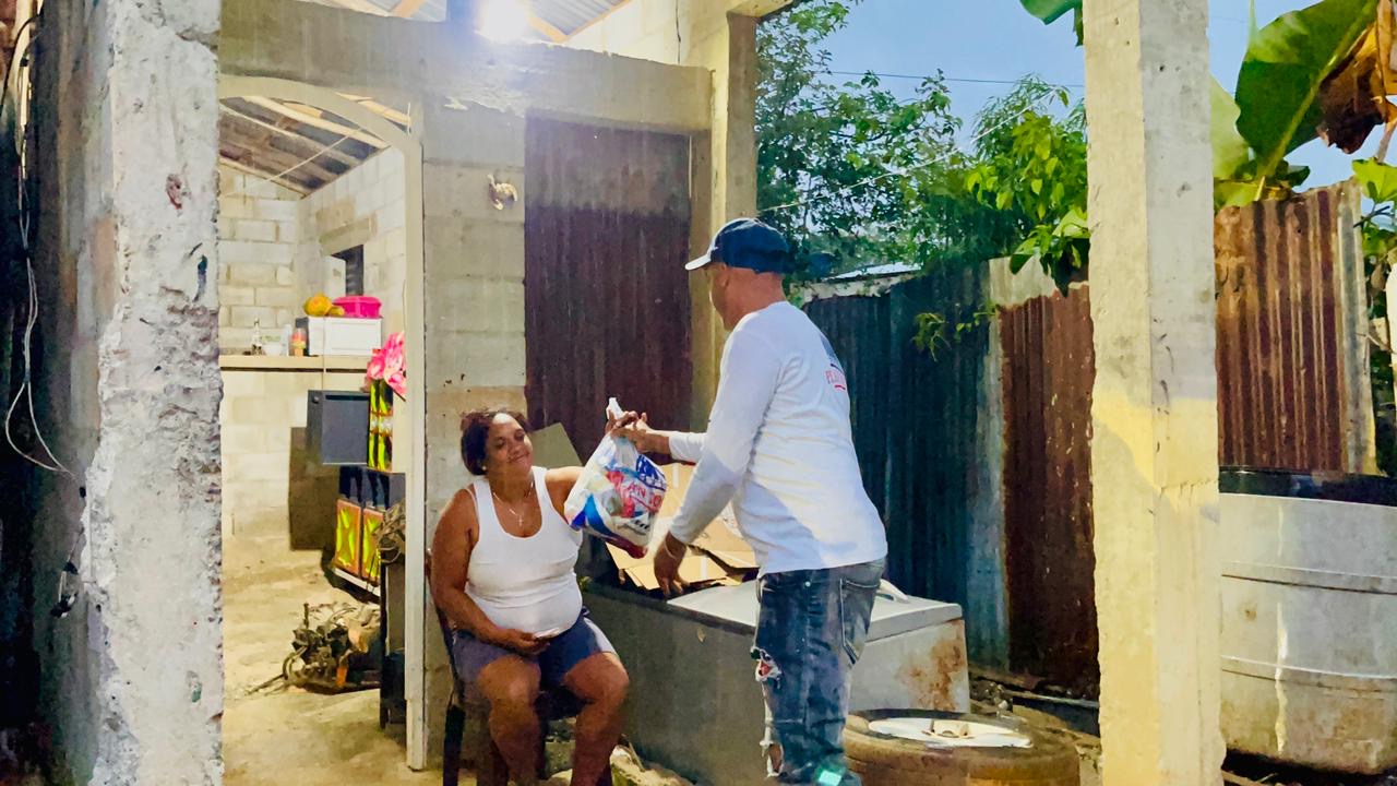 DASAC suministró alimentación a organismos de socorro.