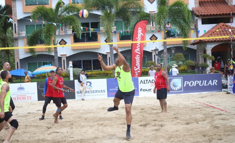 Están en cuartos de final, voleibol playero Hato Mayor-Vicentillo.