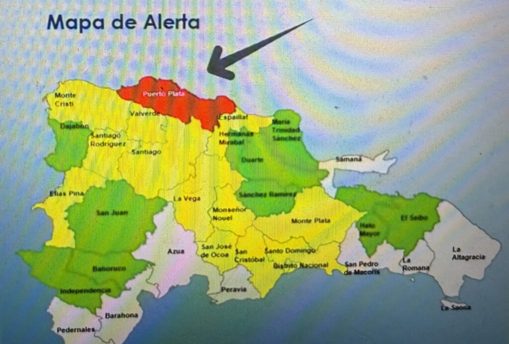 COE: Continuarán las lluvias.