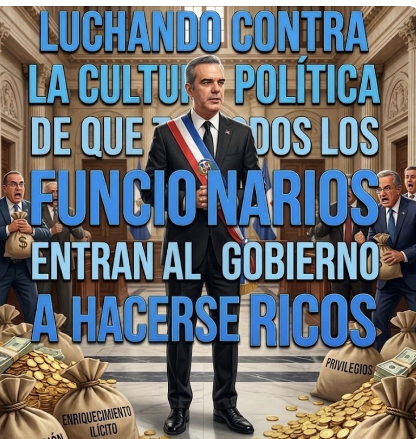 Luis Abinader es el único presidente que ha enfrentado la corrupcion.