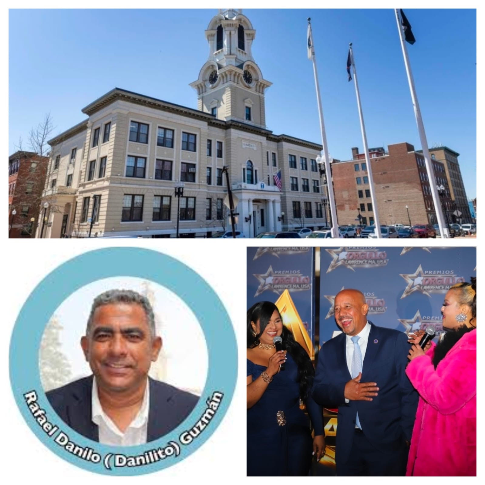 Alcalde Brian DePeña y Danilito Guzmán, líderes de la comunidad dominicana en Lawrence que son ejemplos a seguir