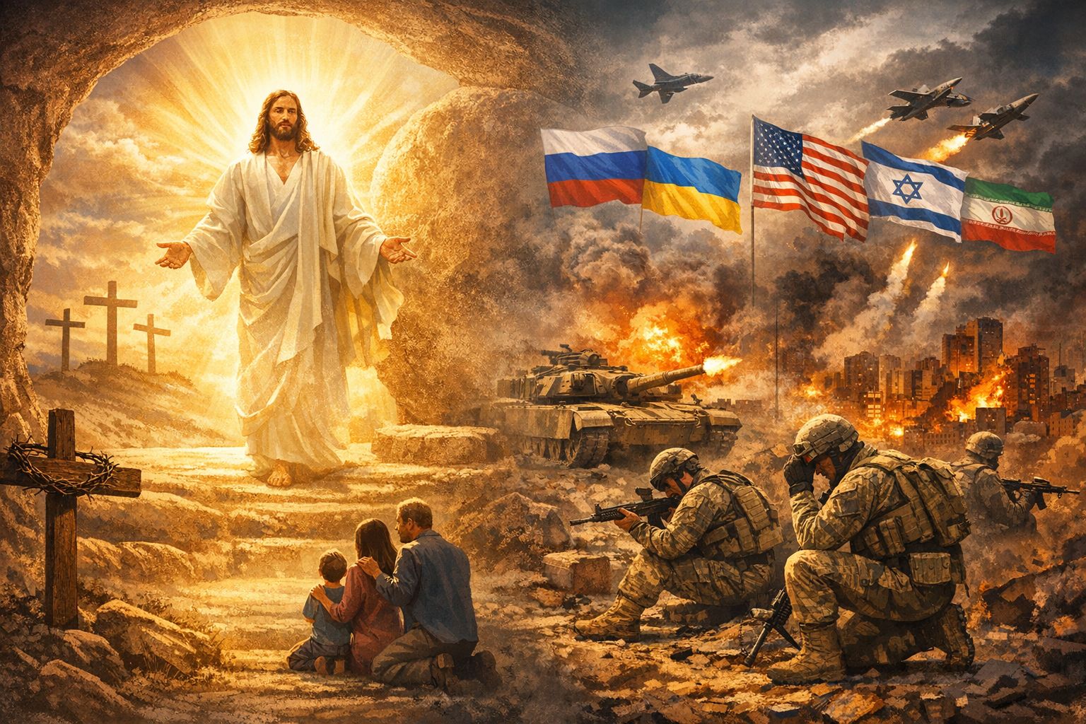 El verdadero mensaje de la Semana Santa: vida, redención y conciencia en tiempos de guerra