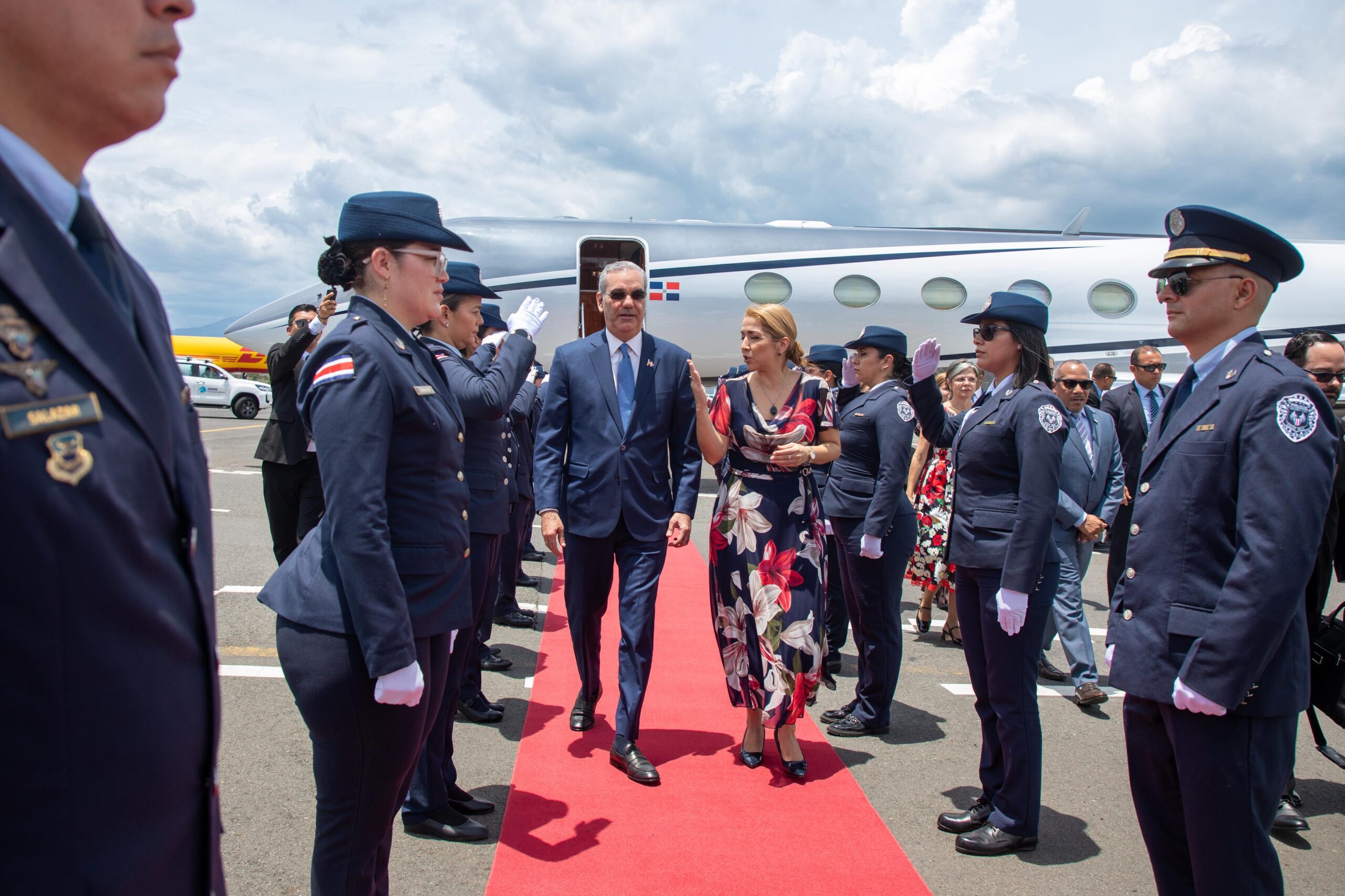 *Presidente Abinader llega a Costa Rica