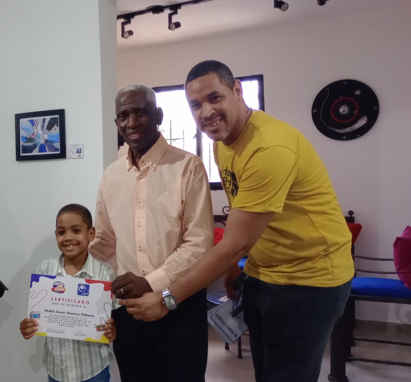 El Museo Freddie Cabral y Click Cultural RD destacan talento infantil.