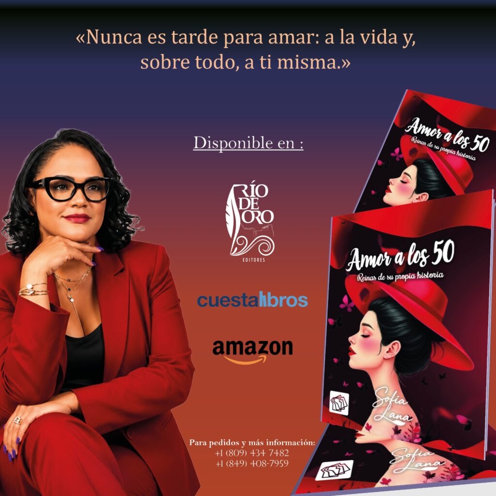 Escritora Sofía Lana presenta su libro “Amor a los 50: reinas de su propia historia”.