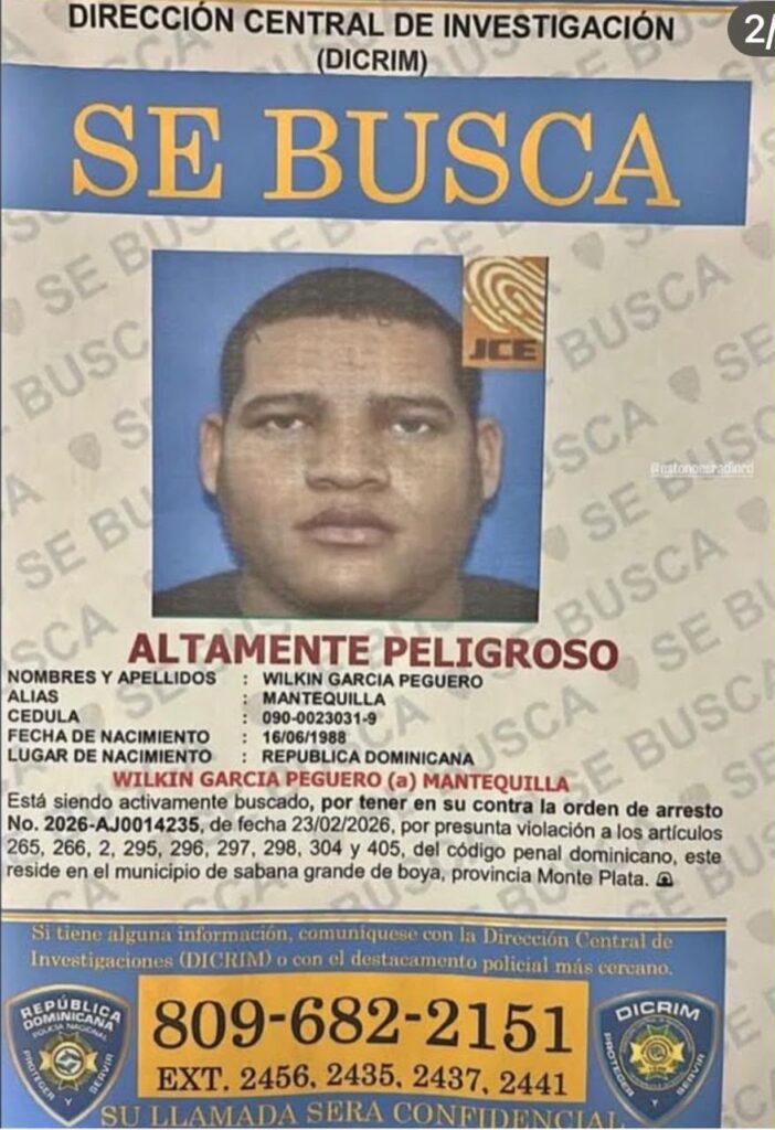 Policía Nacional tras captura del lejendario“Mantequilla”.