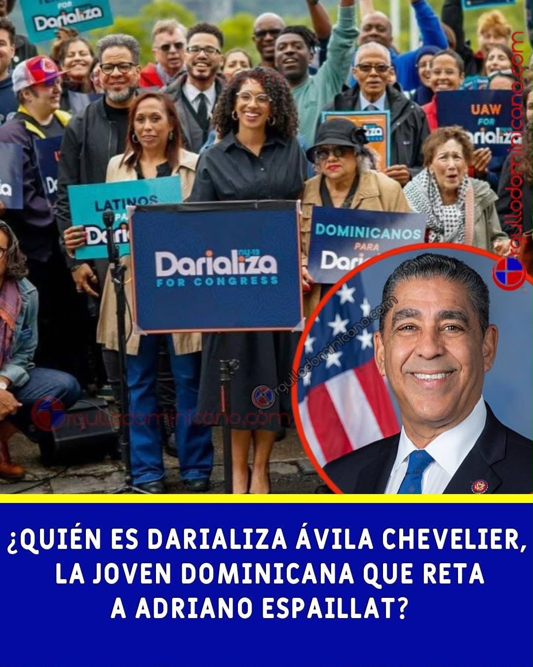¿Y esta leona? ¿Quién es Darializa Ávila Chevalier, la joven dominicana que reta a Adriano Espaillat? .