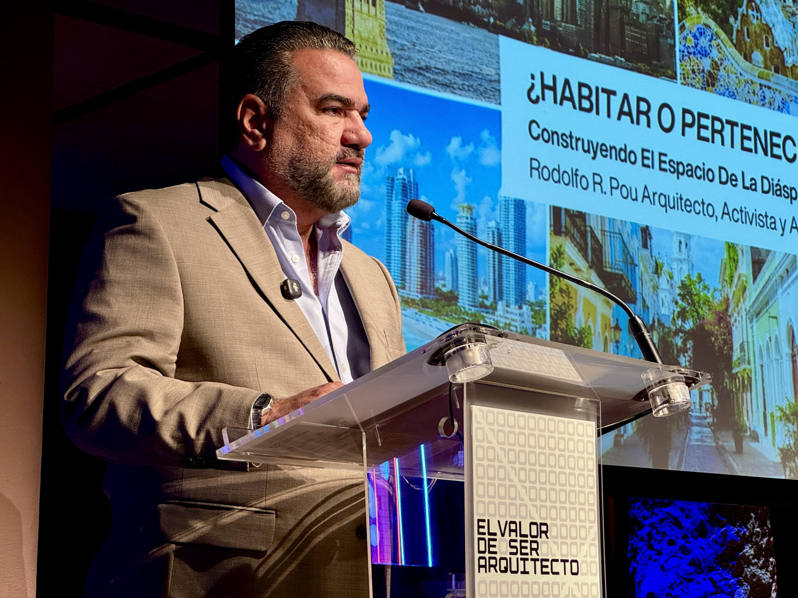 Arquitecto dominicano lleva a Barcelona una nueva visión sobre las ciudades del futuro.