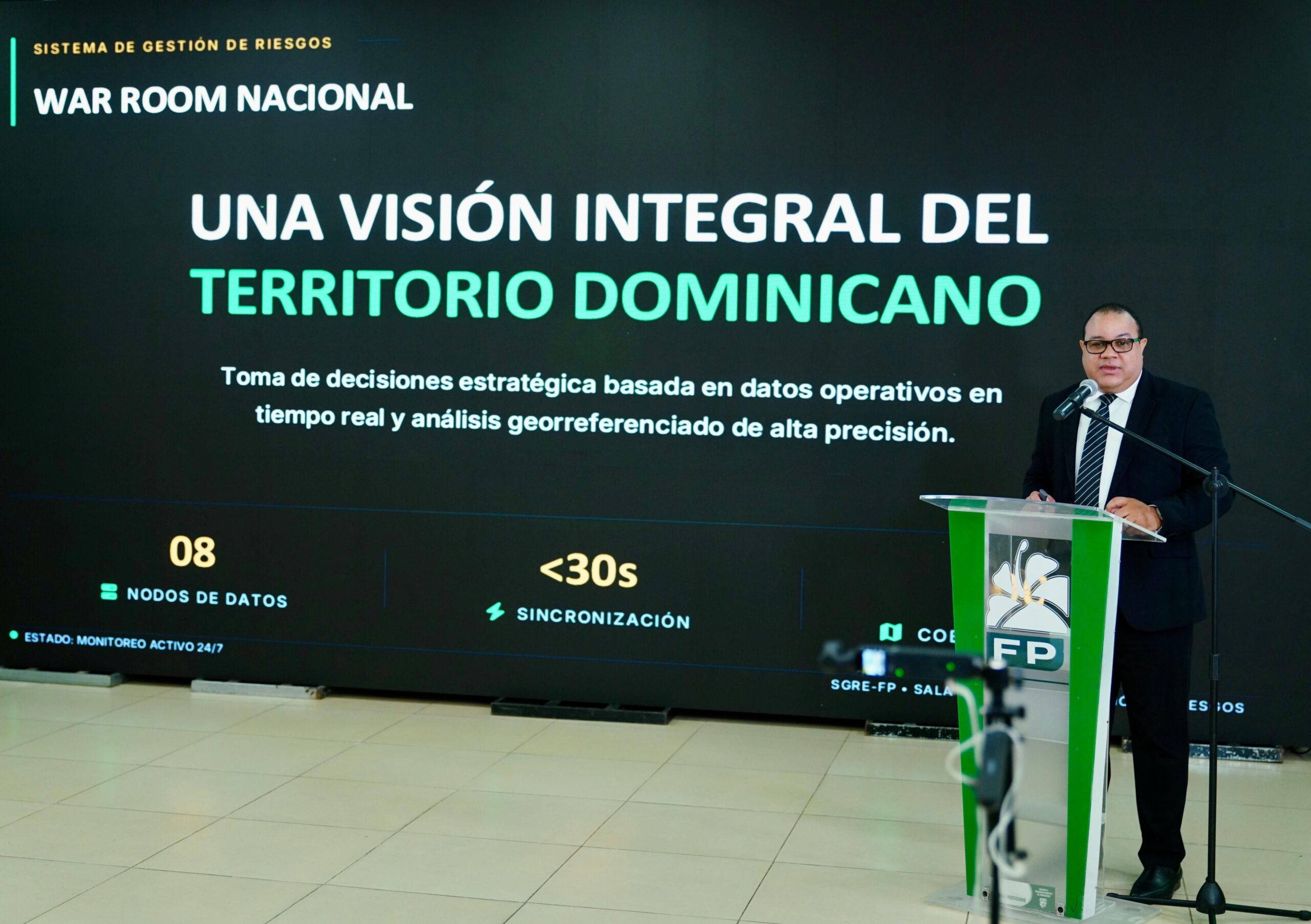 Fuerza del Pueblo presenta plataforma digital de protección civil y gestión de riesgos para fortalecer la prevención ciudadana